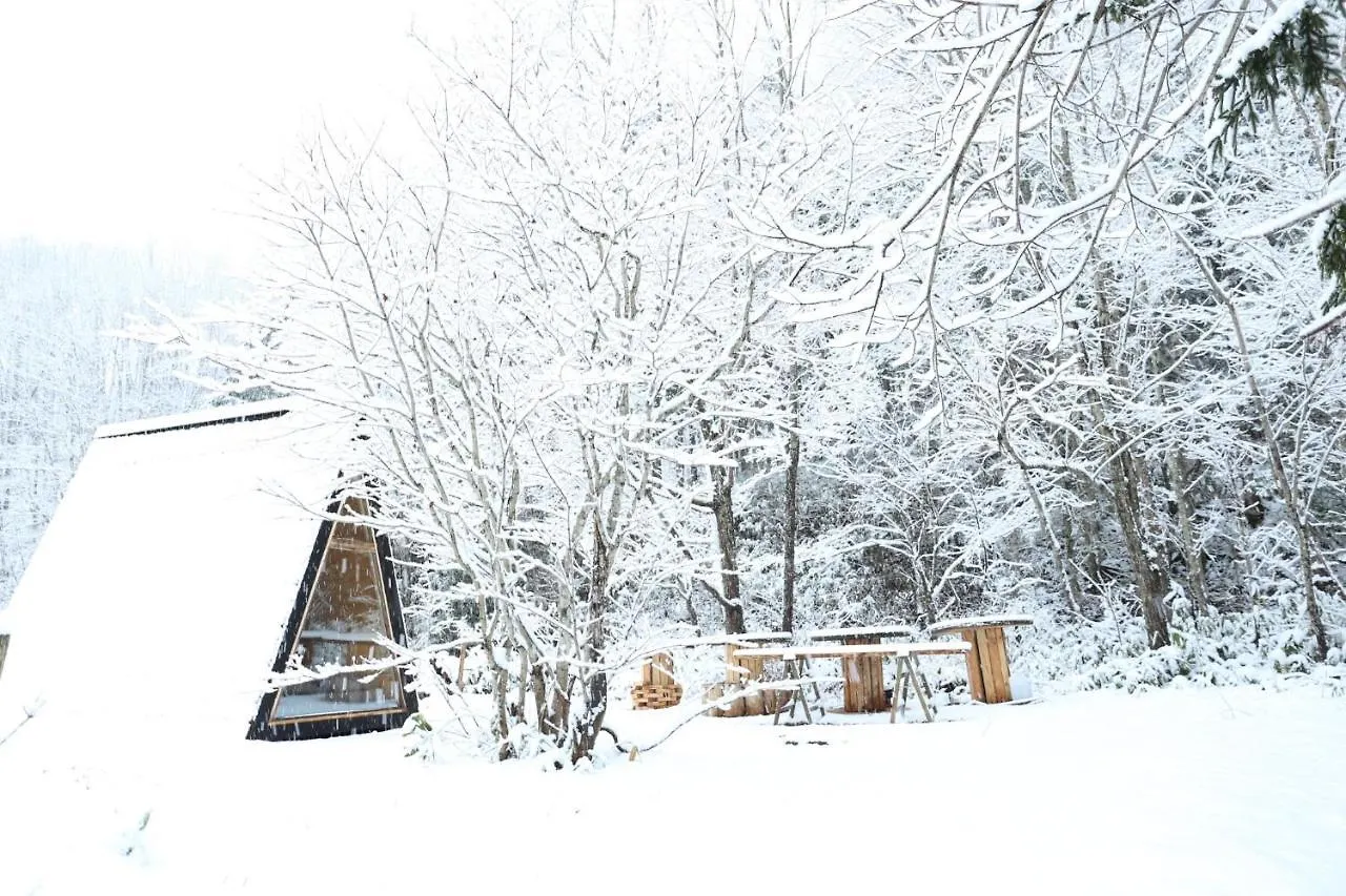 Hébergement de vacances A-Frame Cabin Iwor - Vacation Stay 36172V Shimokawa Japon